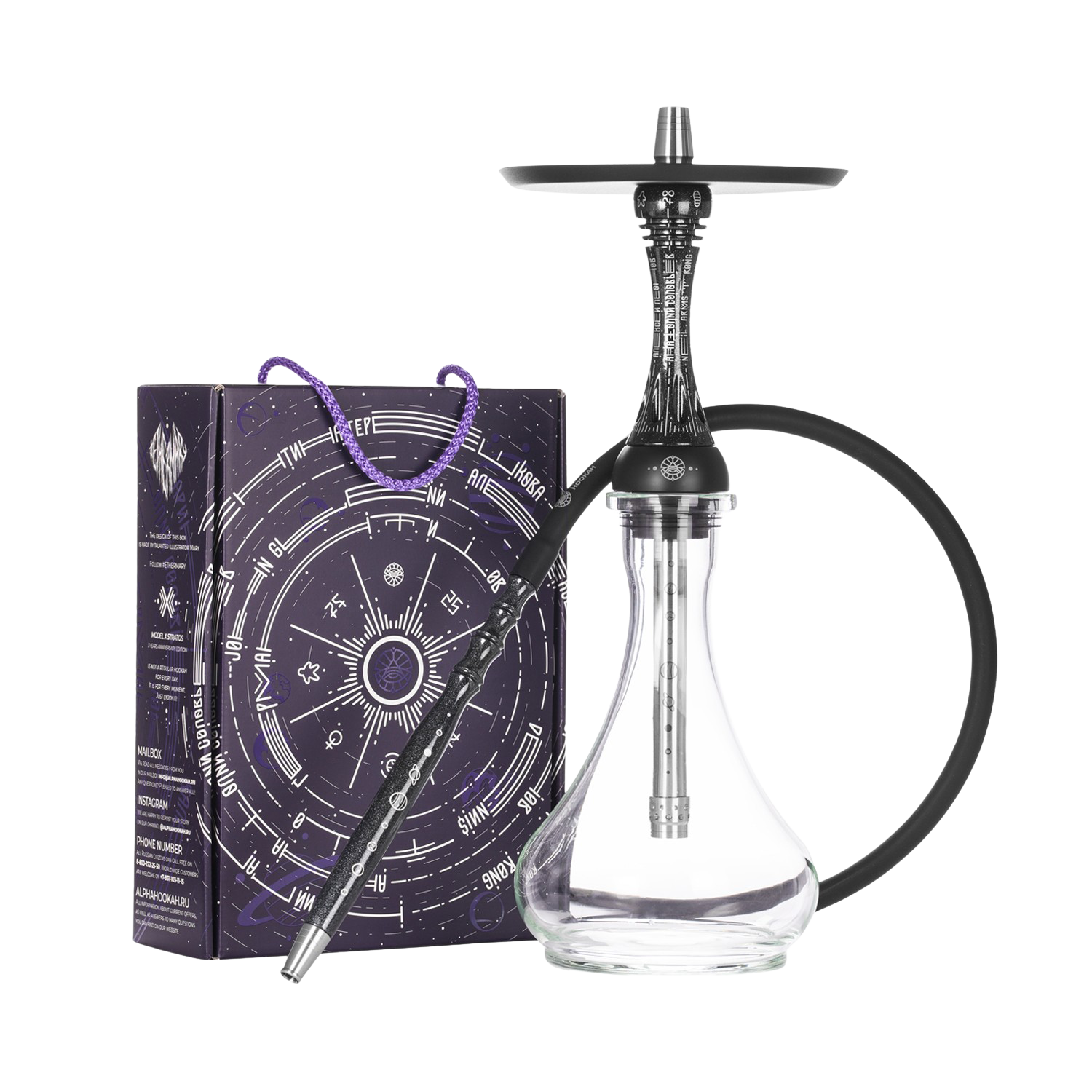 Alpha Hookah Model Х Stratos - Limited Edition