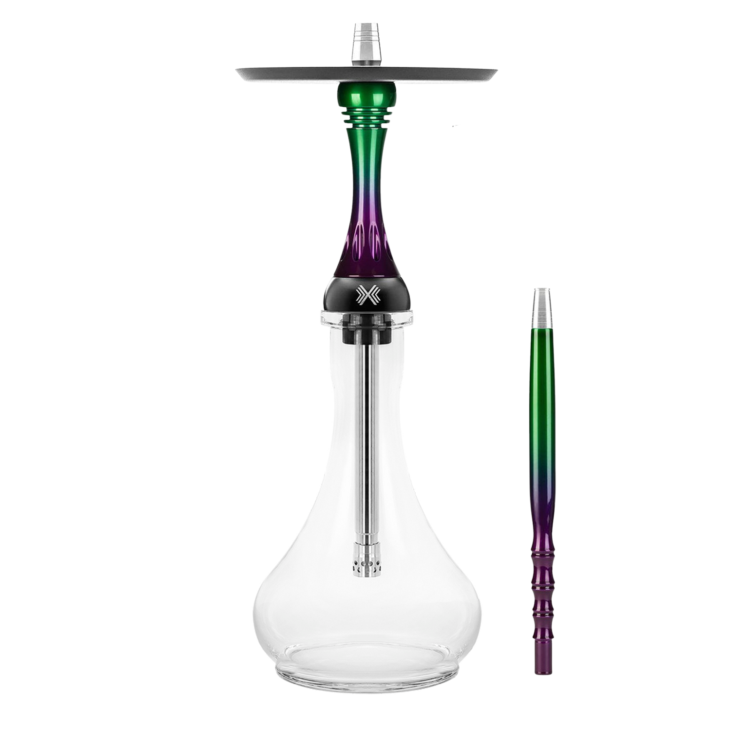 ALPHA Hookah Model X Gradient Forest Candy